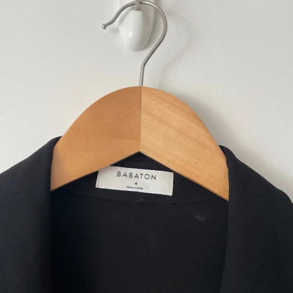 Aritzia Babaton Karl Jumpsuit Black Size 4 - Picture 10 of 11